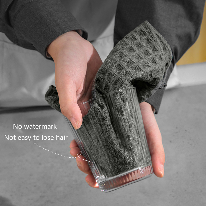 Kávésüveg tisztítókendő Otthoni Konyhatörülköző Rongy Háztartási Tisztítás Speciális törlőasztal Nem hullik Súrolókendő