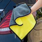 Coral Fleece Auto Wiping Rags Efficient Super Absorbent Microfiber Cleaning Πανί Πετσέτες καθαρισμού πλυντηρίου αυτοκινήτου για το σπίτι
