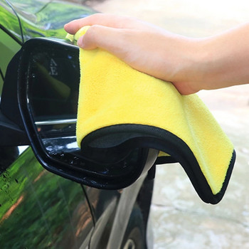 Coral Fleece Auto Wiping Rags Efficient Super Absorbent Microfiber Cleaning Πανί Πετσέτες καθαρισμού πλυντηρίου αυτοκινήτου για το σπίτι