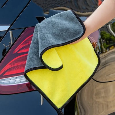 Coral Fleece Auto Wiping Rags Efficient Super Absorbent Microfiber Cleaning Cloth Home Car Washing Cleaning Towels