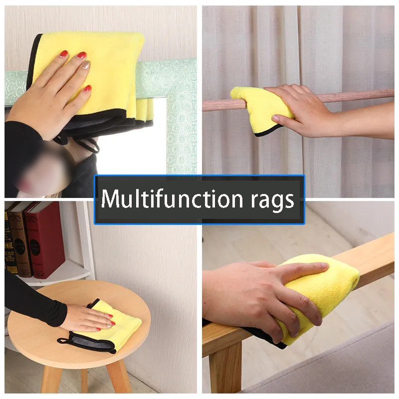 Korallfliisist autopuhastuslapid Tõhusad üliimavad mikrokiust puhastuslapid koduseks autopesuks puhastusrätikud