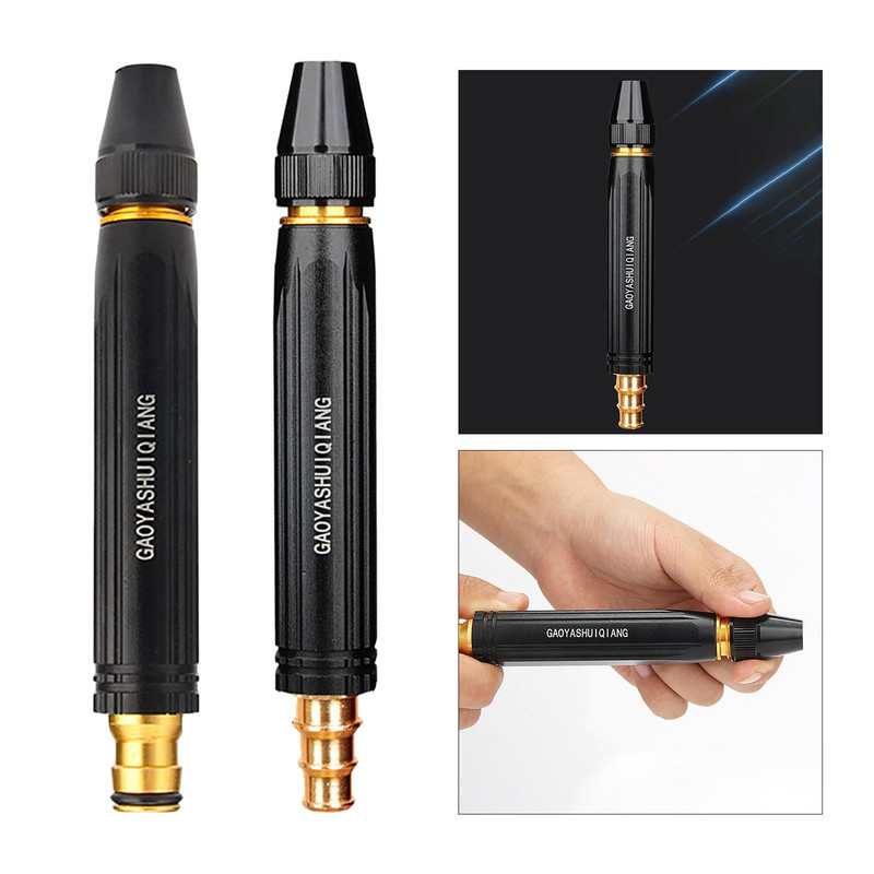 Kerti tömlő-locsoló Állítható öntözési minták Mosópisztolyfej a felhajtóhoz Tisztítás Háziállatok Zuhany