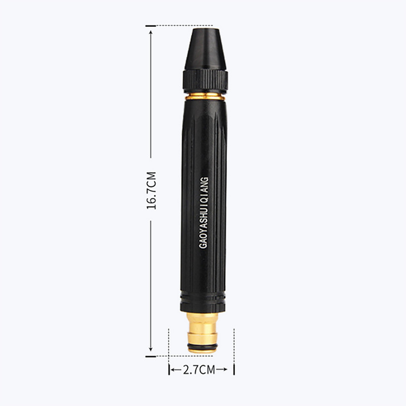 Kerti tömlő-locsoló Állítható öntözési minták Mosópisztolyfej a felhajtóhoz Tisztítás Háziállatok Zuhany