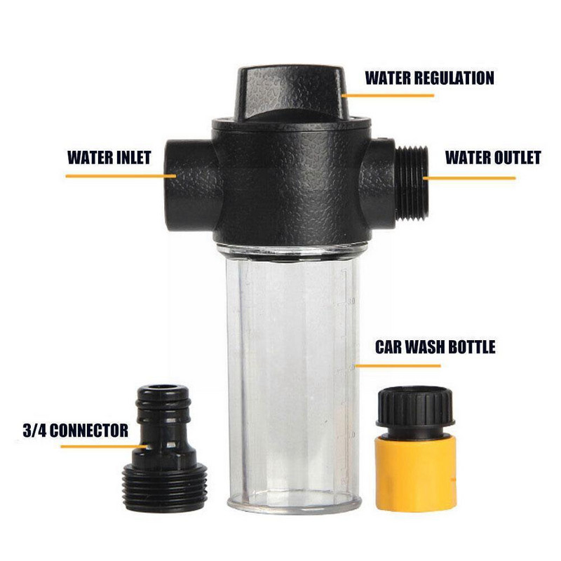 100 ml vízpisztoly hab edény kerti tömlő hab lándzsa Clean autómosó habosító háztartási autómosó tartozékokhoz L2V0
