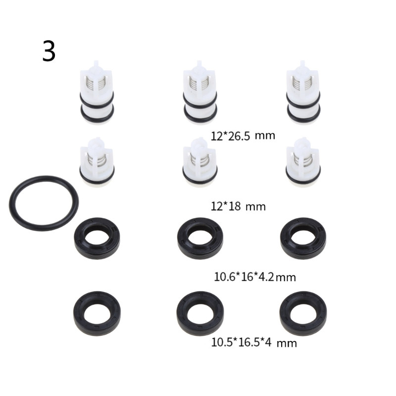 Csere magasnyomású mosó tömítés olaj visszacsapó szelepek nagynyomású mosó szivattyúhoz Javítási tartozékok Háztartási kellékek E65B