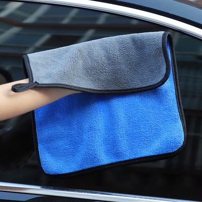600GSM autómosó mikroszálas törülköző autótisztító szárító törlőkendő autóápoló kendő részletező törölköző autó mikroszálas üvegtisztító ruhák