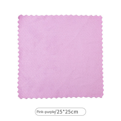 Hal pikkelyes törlőkendő Újrafelhasználható mikroszálas tisztítókendők Üvegtisztító rongyok Többcélú törülközők üveg konyhai rongyokhoz Törlőkendők