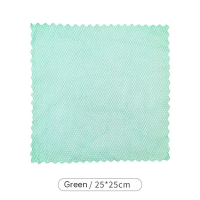 Hal pikkelyes törlőkendő Újrafelhasználható mikroszálas tisztítókendők Üvegtisztító rongyok Többcélú törülközők üveg konyhai rongyokhoz Törlőkendők