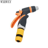 Kerti öntözés autós vízszóró pisztoly állítható hordozható nagynyomású pisztoly locsoló fúvóka autómosó tömlő 1/2 készlet 1db