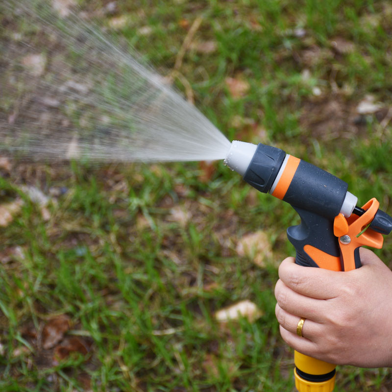 Kerti öntözés autós vízszóró pisztoly állítható hordozható nagynyomású pisztoly locsoló fúvóka autómosó tömlő 1/2 készlet 1db