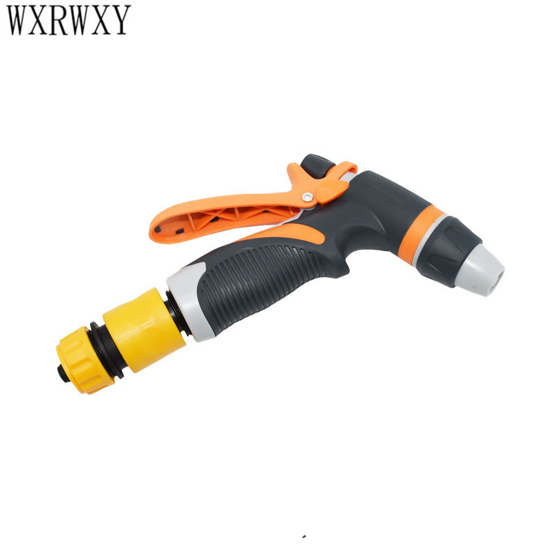 Kerti öntözés autós vízszóró pisztoly állítható hordozható nagynyomású pisztoly locsoló fúvóka autómosó tömlő 1/2 készlet 1db