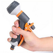 Öntözőpisztoly kerti fúvóka tömlőfúvóka állítható 8 üzemmódú vízpermetező nagynyomású gyep autótisztítás öntözés mosó locsoló