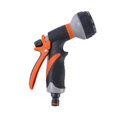 Öntözőpisztoly kerti fúvóka tömlőfúvóka állítható 8 üzemmódú vízpermetező nagynyomású gyep autótisztítás öntözés mosó locsoló