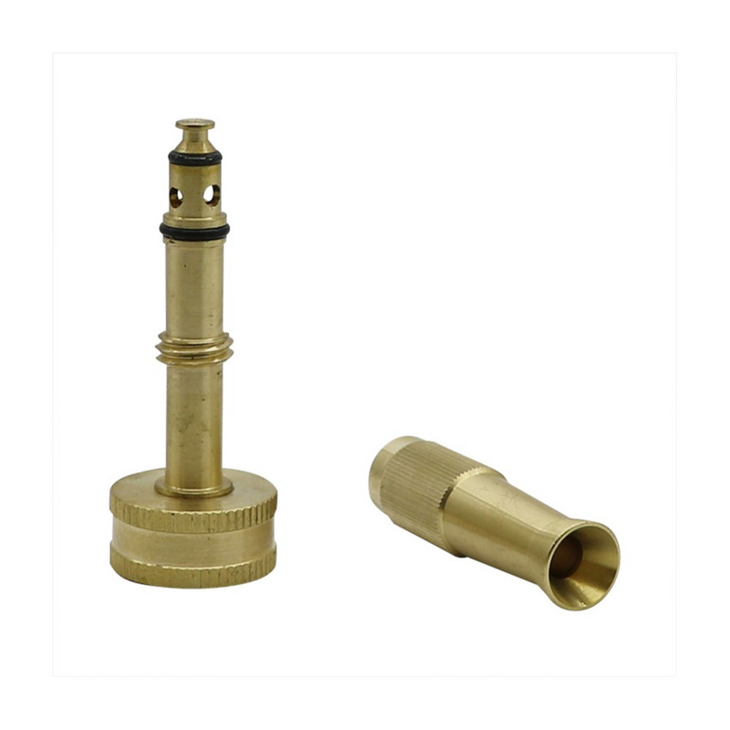 Nagynyomású, változó áramlású közvetlen befecskendezési típusú vízpisztoly, 16 mm-es csonkcsatlakozó 1/2"-3/4" menetes öntöző autómosó fúvóka