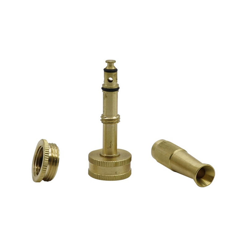 Nagynyomású, változó áramlású közvetlen befecskendezési típusú vízpisztoly, 16 mm-es csonkcsatlakozó 1/2"-3/4" menetes öntöző autómosó fúvóka