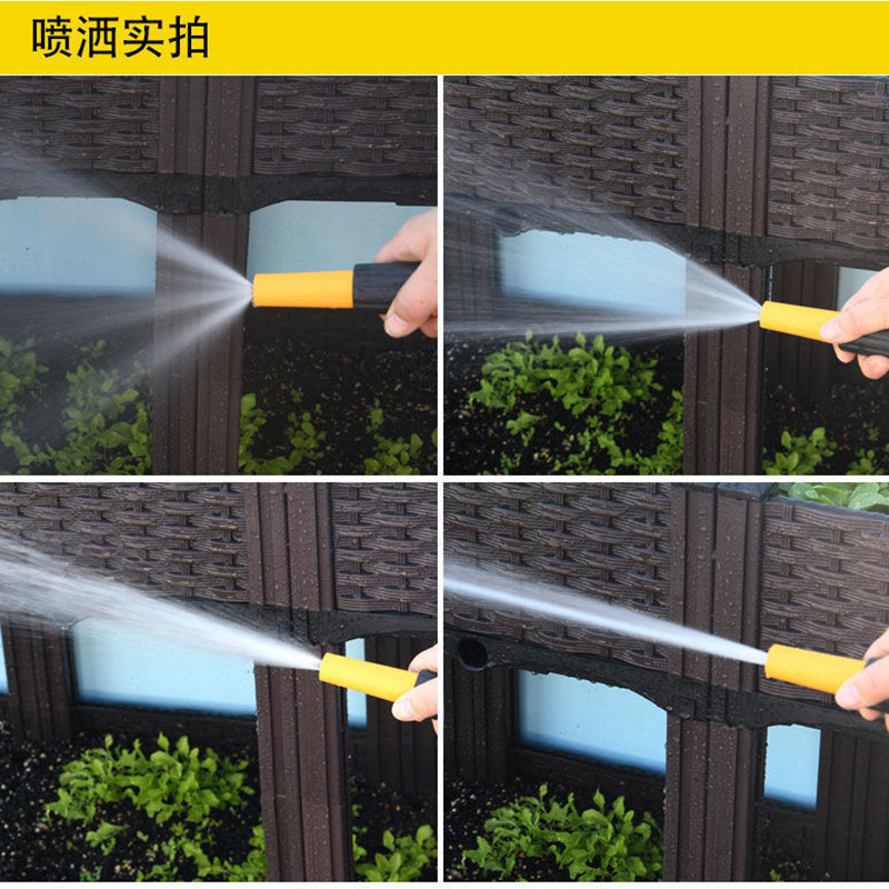 Állítható közvetlen befecskendezéses vízpisztoly nagynyomású autómosó fúvóka kerti öntözés öntöző locsoló háztartási tisztítószer
