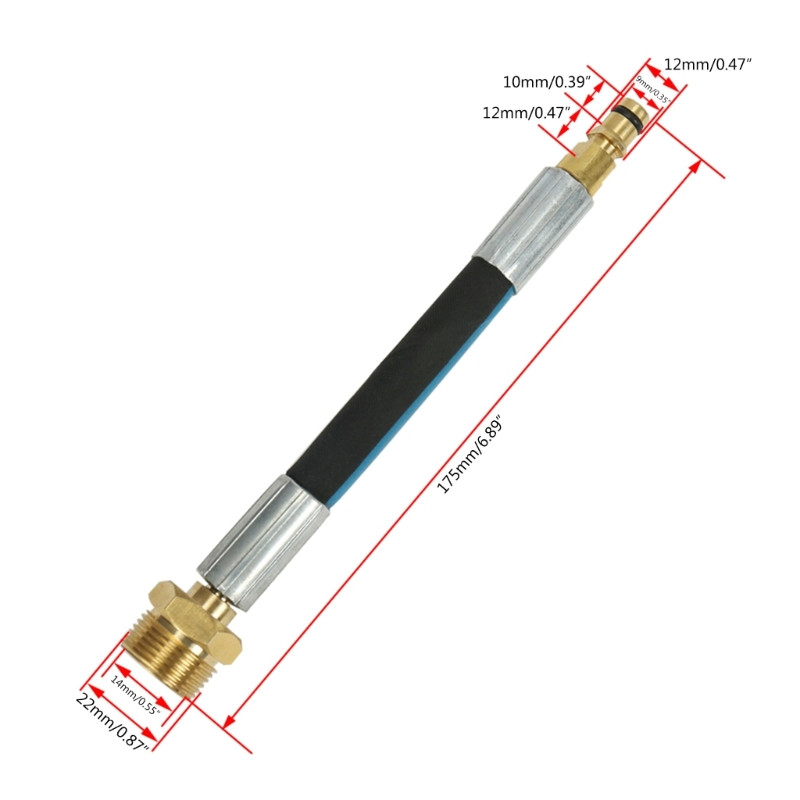 Sárgaréz gyorscsatlakozó adapter a Karcher K kerti csövek javításához Öntözési nagynyomású mosószerszám Kerti udvar gyep