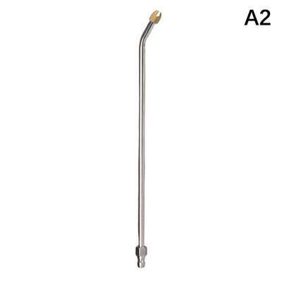 25°/90° nagynyomású vízpisztoly hosszabbító szórópálca fúvóka 1/4" U-alakú, szögben álló lándzsatisztító eszköz