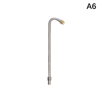 25°/90° nagynyomású vízpisztoly hosszabbító szórópálca fúvóka 1/4" U-alakú, szögben álló lándzsatisztító eszköz