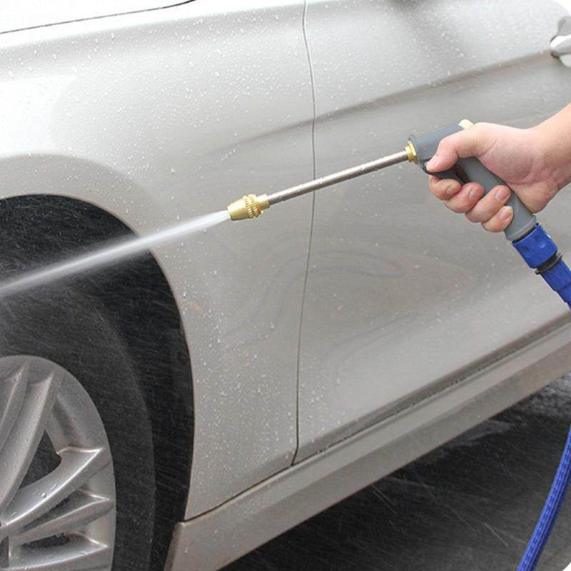 Kerti tömlőfúvóka permetező Hordozható nagynyomású vízpisztolyok a padló öblítéséhez Kerti öntözés Állítható autómosógép
