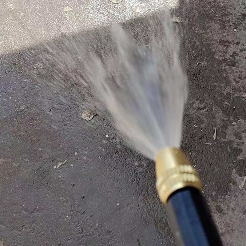 Hordozható vízpisztoly nagynyomású autómosó gép tisztításához Kerti öntözőtömlő fúvóka öntöző