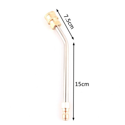 1 tk 1/4" kiirühendusega autopesuotsik, kaasaskantav kodupuhastus autopesuri adapter aia kastmisvee püstol
