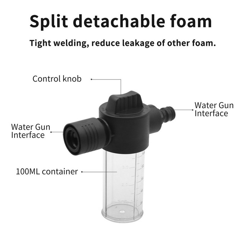 100 ml-es autómosó hab edény autó vízpisztoly hab edény Lance Clean autómosó eszköz Professzionális autómosó eszközök