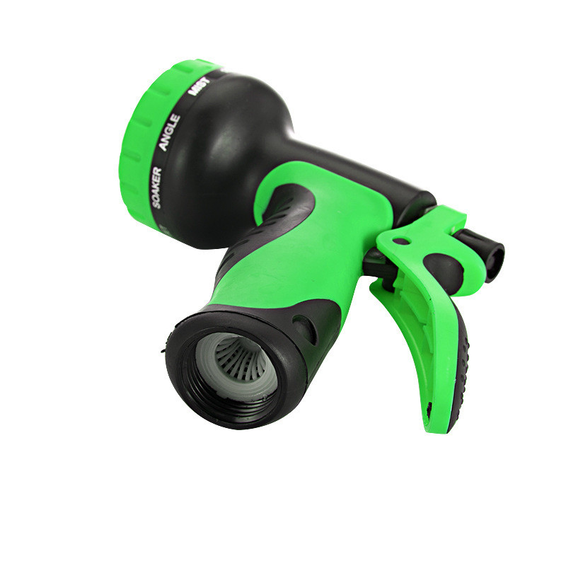 Többfunkciós kerti öntözőpisztolyfej Többmódú vízpermetező nagynyomású autómosó tömlő fúvóka Kertészeti vízpisztoly