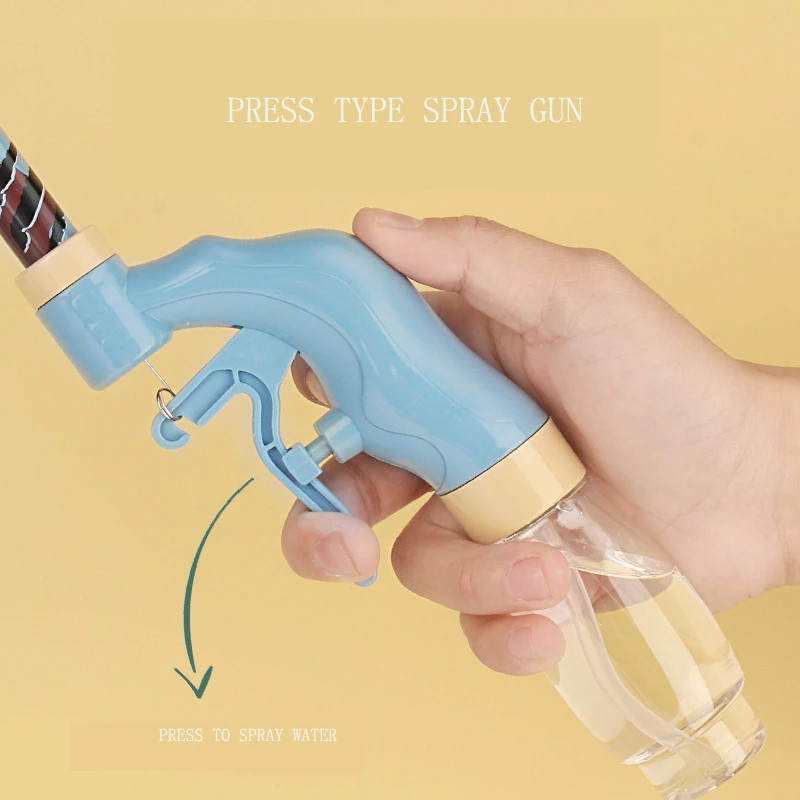 Kreatív rajzfilmek Dinosaur Spray Vízipisztoly Prés Vízspray Kerti Vízipisztoly Kerti Öntözőeszközök Gyermek szabadtéri játékok