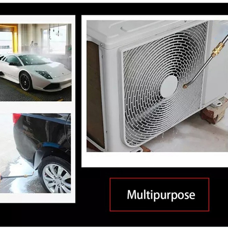 1 db 30° /90° /U-alakú mosófúvóka, ferde lándzsa, rozsdamentes acél, magasnyomású autómosó, ferde lándzsa, hosszabbító szórópálca