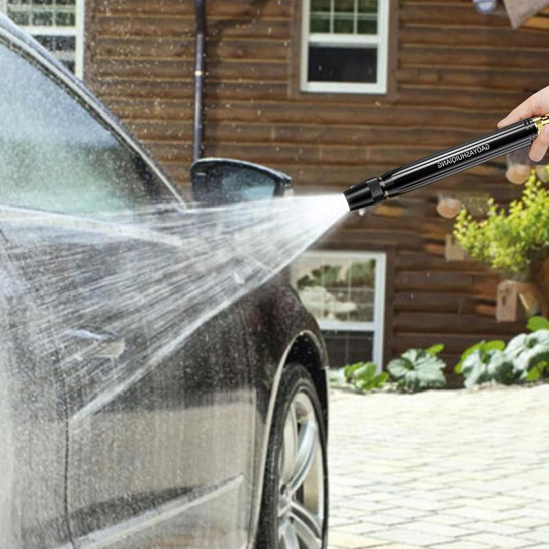 Tömlőfúvóka Rotary Switch Multifunkcionális kerti öntözőszóró fúvóka autótisztító eszközökhöz Kettős üzemmód habvízhez
