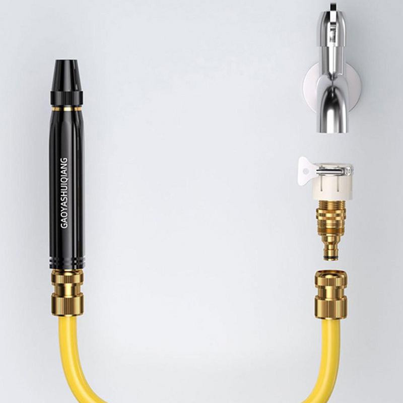 Tömlőfúvóka Rotary Switch Multifunkcionális kerti öntözőszóró fúvóka autótisztító eszközökhöz Kettős üzemmód habvízhez