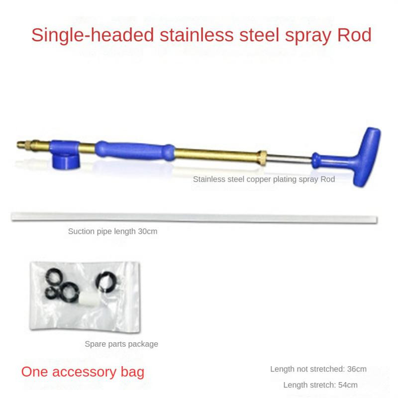 Szórópisztoly Állítható légszivattyú permetező Univerzális nagynyomású vízadagoló Mezőgazdasági kerti öntözőeszközök Kétfejű