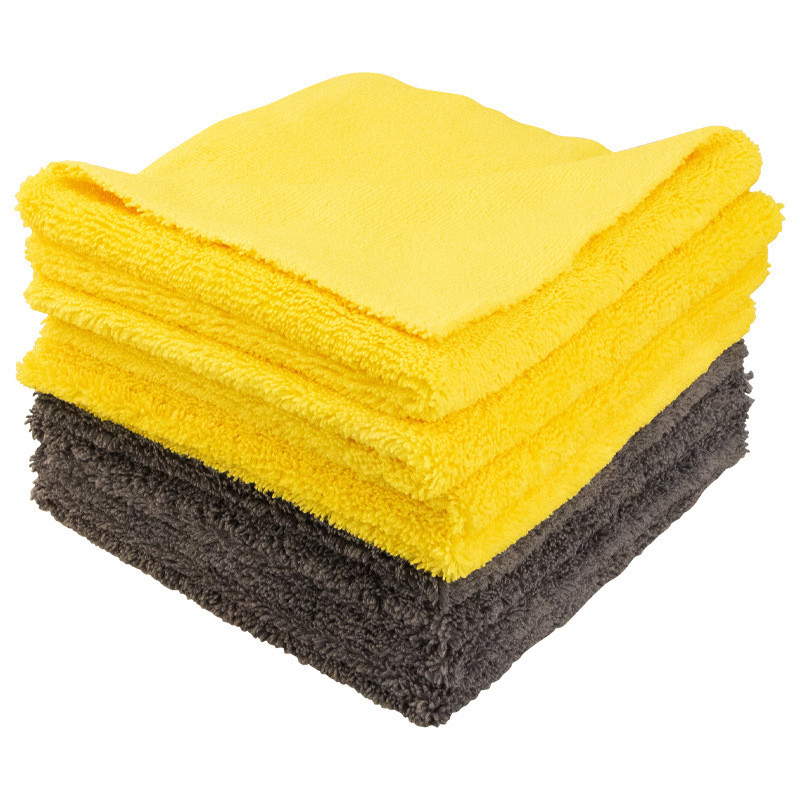 40X40CM tisztító törülköző magas és alacsony hajú puha mikroszálas ultrahangos törölközők autómosáshoz sűrített háztartási tisztítókendő