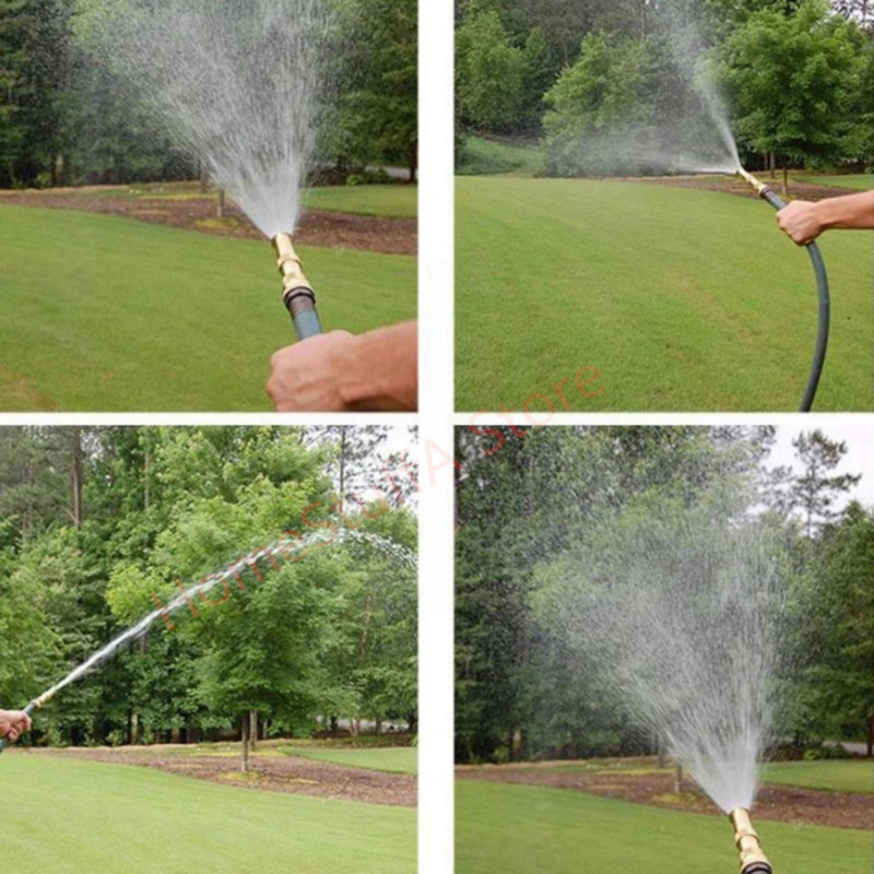 Állítható sárgaréz nagynyomású közvetlen permetező vízpisztoly spray kerti tömlő fúvóka kerti autó padlótisztító permetezőhöz