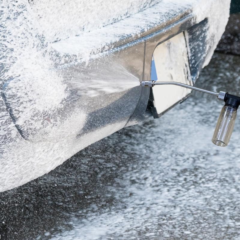 Пръскачка с накрайник за маркуч за вода Пръскачка с дюза за маркуч за вода Устройство за миене под налягане от неръждаема стомана с конектор за маркуч Пръскачка за поливане