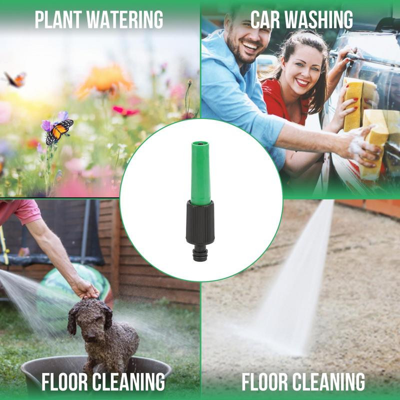 Víztömlő fúvóka Kerti öntözőtömlő fúvóka locsoló Nagy teljesítményű tömlőfúvóka háziállatok zuhanyozásához Udvar-terasztisztító eszközök