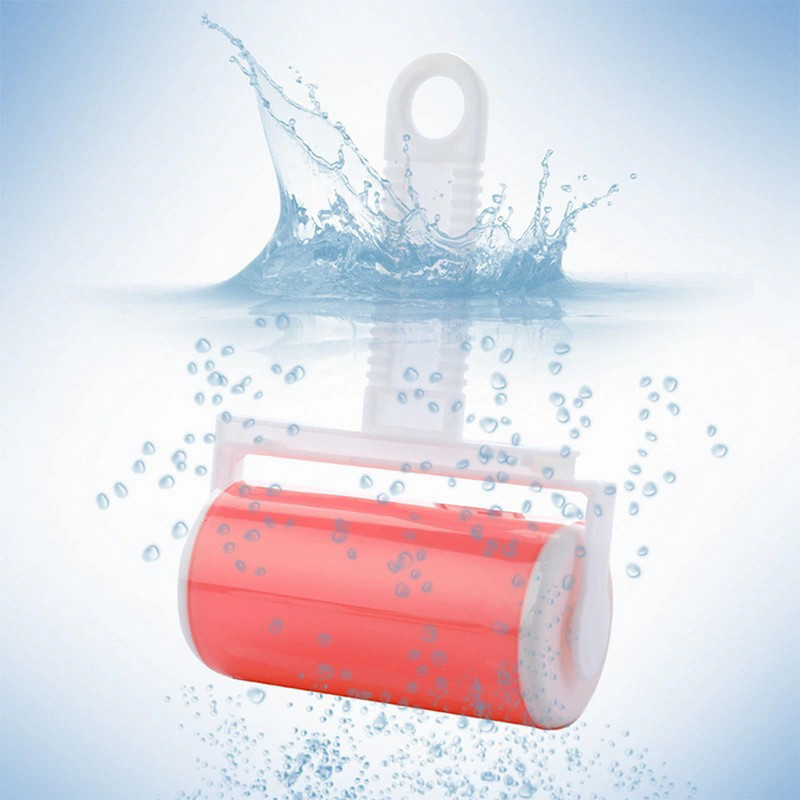 Újrafelhasználható szöszeltávolító ruhákhoz Pellet eltávolító macskaszőr kisállatszőr eltávolító mosható ruhák ragadós görgős kanapé porgyűjtő