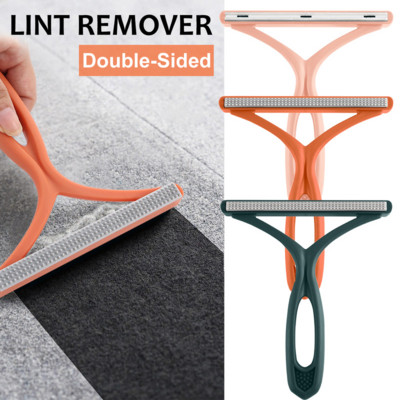 Double-sided Lint Remover Shaver for Clothing Carpet Sweater Fluff Fabric Shaver Scraper Brush Pet Fur Hair Remover Clean Tools