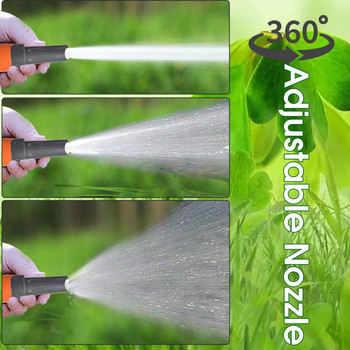 Ρυθμιζόμενα ακροφύσια πλυσίματος αυτοκινήτου με πιστόλι νερού άμεσου ψεκασμού υψηλής πίεσης για 1/2 & Hose Garden Home Watering Sprinkler Cleaning Tool