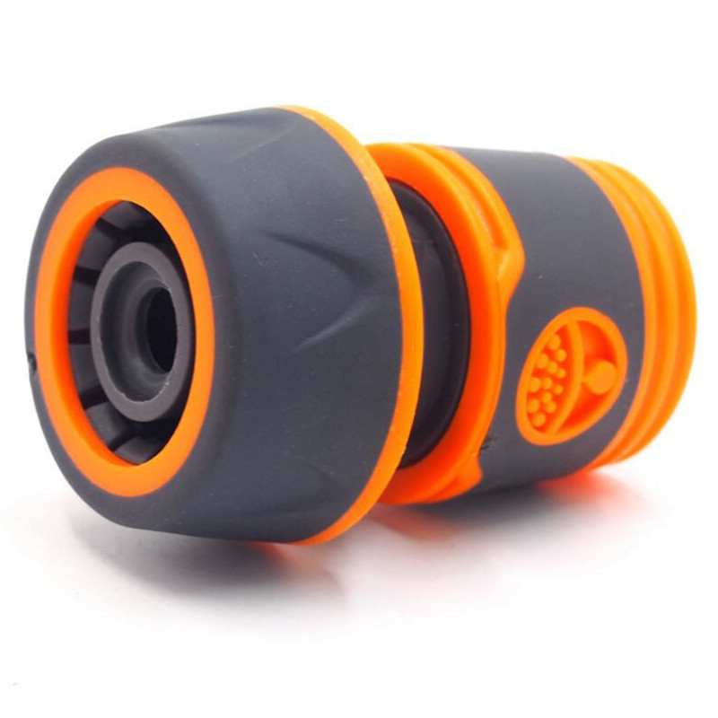 Kerti permetező 1/2& vagy 3/4& víztömlő csatlakozó csőadapter csap tömlő csőszerelvény készlet Gyors csatlakozó gumi anyaggal