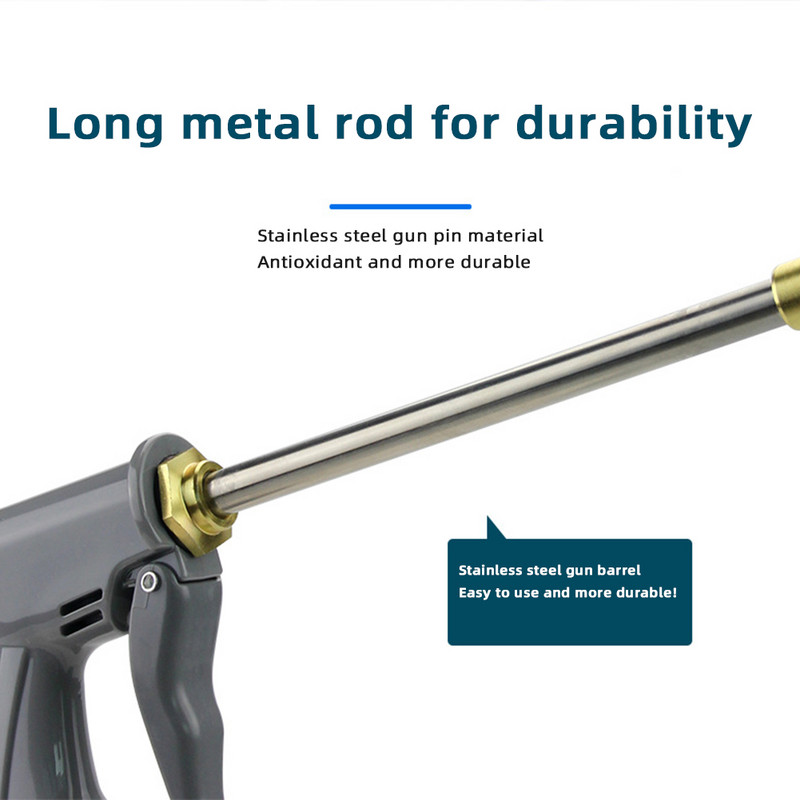 Nagynyomású víztömlő fúvóka Többfunkciós autómosó fúvóka kültéri sárgaréz hosszú távú használatra, tökéletes az otthoni tisztításhoz
