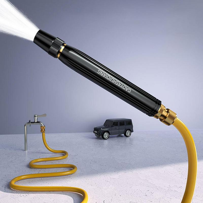 Tömlőfúvóka Többfunkciós, állítható kézi nagynyomású kerti permetező mosó öntözőgép Kertészeti gépkocsi tisztítóeszköz