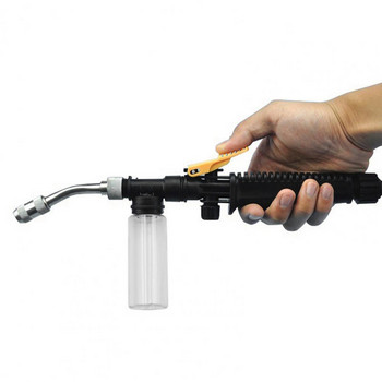 Ψεκαστήρας νερού ποτίσματος Αντιολισθητική λαβή με ένα κλειδί ελέγχου αγκώνας κεφαλή καθαρισμού ακροφυσίου νερού Garden Water πιστόλι