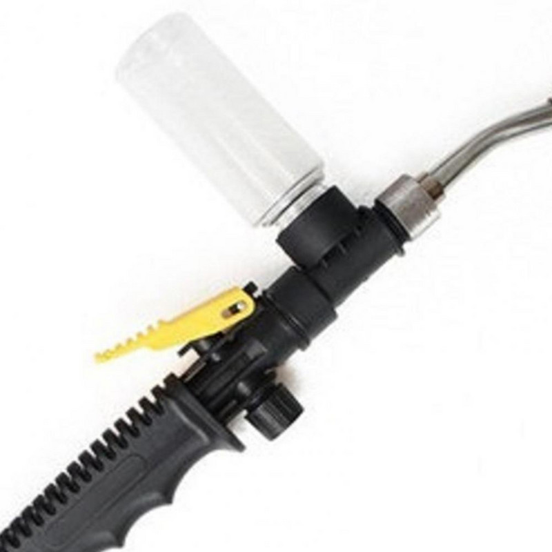 Öntözővíz permetező csúszásgátló fogantyú Egy kulcsos vezérlő könyökfej Tisztítóvíz fúvóka Kerti vízpisztoly