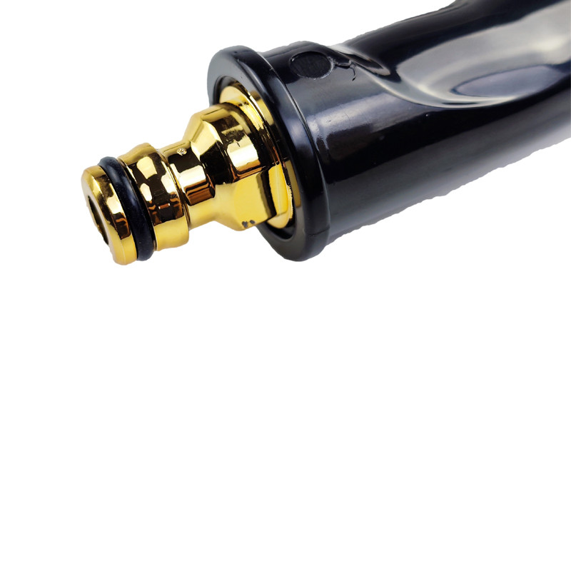 Hordozható nagynyomású vízszóró pisztoly autómosáshoz Tiszta kerti öntözőtömlő fúvóka locsoló habszál gyorscsatlakozó