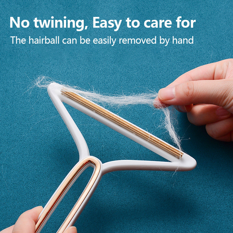 Kétoldalas szöszeltávolító kisállatszőreltávolító tiszta szerszám borotva pulóver tisztító textilborotva kaparó ruhákhoz Szőnyegszőreltávolító