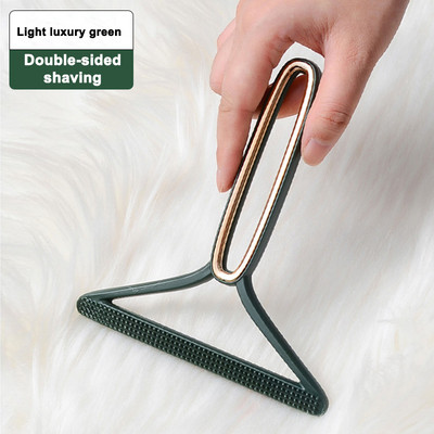 Kétoldalas szöszeltávolító szőnyegkabát Kanapé Kisállatszőreltávolító kefe Nem sért Ruhák Hordozható otthoni háztartási tisztítóeszközök