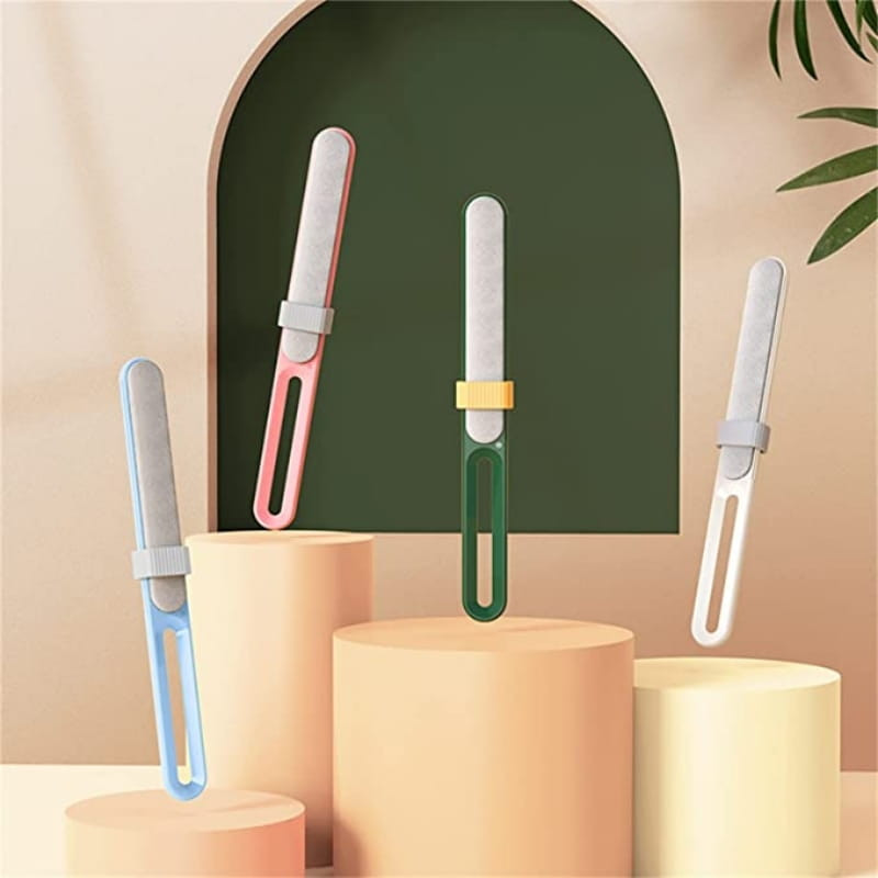 Új elektrosztatikus szőrtelenítő kefe ruha matrica háztartási kétoldalas szőrtelenítő kefe kisállatszőrkefe műtárgy