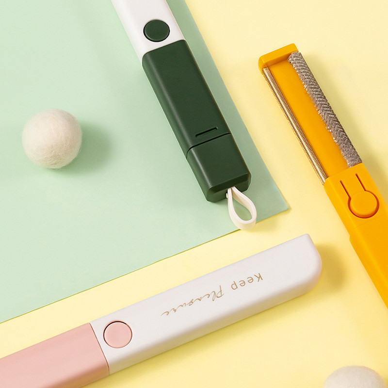 Szőrtelenítő kefe ruhákhoz Hordozható szöszhengerek Háziállatszőr Pormorzsa Cérnavégek Korrózióálló hajkefék Ergonomikus